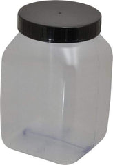 Dynalon Labware - 1,000 mL Wide-Mouth Bottle - PVC, Clear, 5.71" High x 2.76" Diam, 2.76" Cap - Caliber Tooling