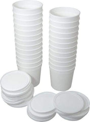 Dynalon Labware - 16 oz Disposable Container - PPCO, White, 3-5/8" High x 2-3/4" Diam, 3/4" Cap - Caliber Tooling