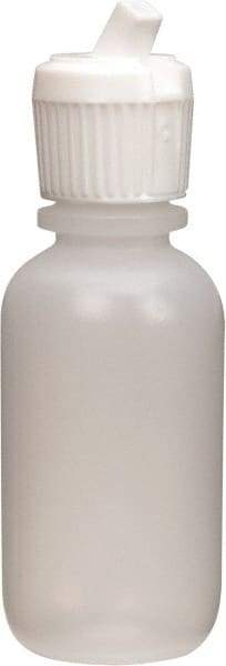 Dynalon Labware - 30 mL Dispensing Bottle - Polyethylene, Translucent, 3-1/2" High x 1-1/4" Diam, 3/4" Cap - Caliber Tooling