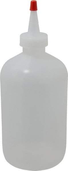 Dynalon Labware - 500 mL Dispensing Bottle - Polyethylene, Translucent, 7-3/4" High x 3" Diam, 3/4" Cap - Caliber Tooling