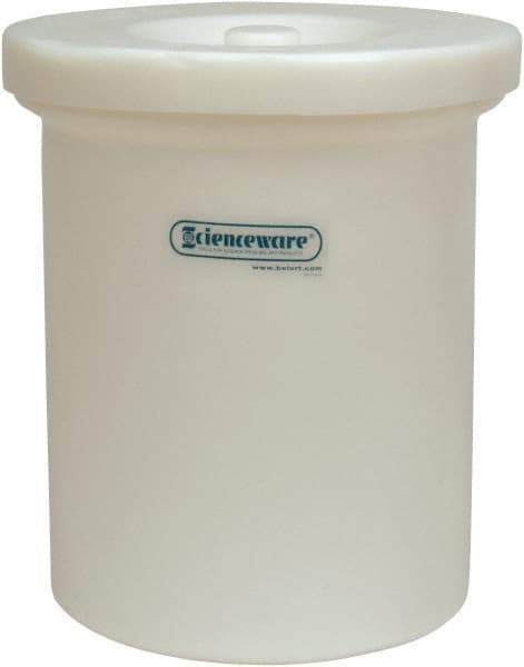 Bel-Art - 6 Gal Jar - Polyethylene, Translucent, 16" High, 3/4" Cap - Caliber Tooling