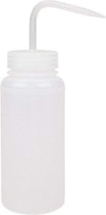 Bel-Art - 16 oz Wide-Mouth Bottle - Polyethylene, Translucent, 43mm Cap - Caliber Tooling