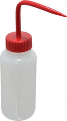 Bel-Art - 8 oz Wide-Mouth Bottle - Polyethylene, Translucent, 43mm Cap - Caliber Tooling