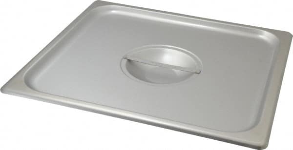 VOLLRATH - 13.9" Long x 12.9" Wide, Rectangular Stainless Steel Lid - Use with Food Pan - Caliber Tooling