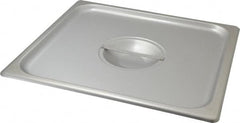 VOLLRATH - 13.9" Long x 12.9" Wide, Rectangular Stainless Steel Lid - Use with Food Pan - Caliber Tooling