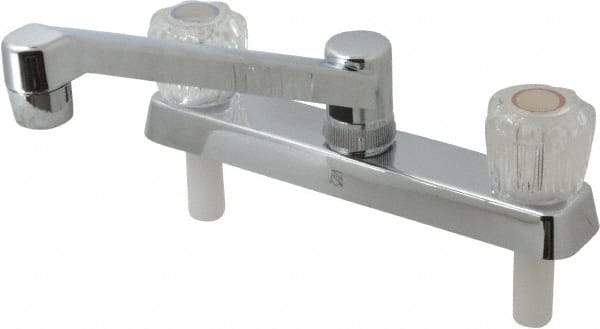 B&K Mueller - Deck Plate Mount, Kitchen Faucet without Spray - Two Handle, Knob Handle, Standard Spout - Caliber Tooling