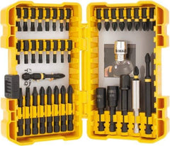 DeWALT - 40 Piece, Magnetic Hex Handle, Insert Bit Set - #1 to #3 - Caliber Tooling