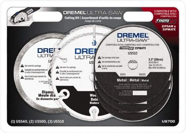 Dremel - Rotary Cut-Off Wheel Set - Use with Ultra Saw - Caliber Tooling