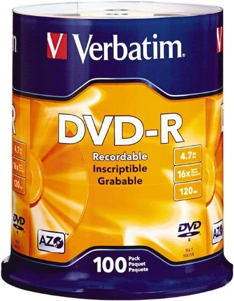 Verbatim - DVD-R Discs - Caliber Tooling