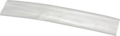 Made in USA - 6" Long, 2:1, PVC Heat Shrink Electrical Tubing - Clear - Caliber Tooling