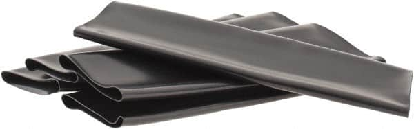 Made in USA - 6" Long, 2:1, PVC Heat Shrink Electrical Tubing - Black - Caliber Tooling