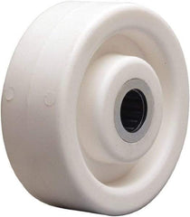 Hamilton - 4 Inch Diameter x 1-1/2 Inch Wide, Polyolefin Caster Wheel - 400 Lb. Capacity, 1-5/8 Inch Hub Length, 1/2 Inch Axle Diameter, Straight Roller Bearing - Caliber Tooling