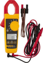 Fluke - 325, CAT IV, CAT III, Digital True RMS Clamp Meter with 1.18" Clamp On Jaws - 600 VAC/VDC, 400 AC/DC Amps, Measures Voltage, Capacitance, Continuity, Frequency, Resistance, Temperature - Caliber Tooling