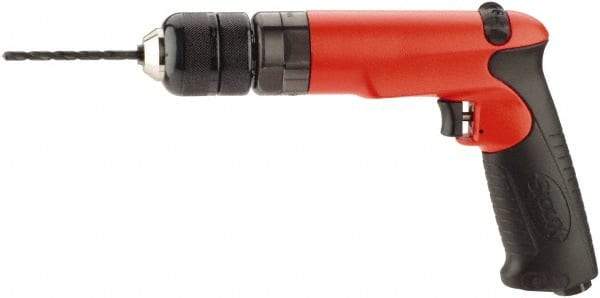 Sioux Tools - 3/8" Reversible Keyless Chuck - Pistol Grip Handle, 2,000 RPM, 30 CFM, 1 hp, 90 psi - Caliber Tooling