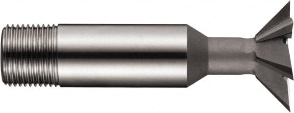 DORMER - 25mm Diam x 7.5mm Width of Cut, 45° Included Angle, High Speed Steel Dovetail Cutter - Uncoated - Caliber Tooling