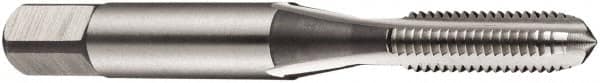 DORMER - 3/16-24 BSW, 3 Flute, Bottoming, Plug & Taper, Bright Finish, High Speed Steel Tap Set - Right Hand Cut, 50mm OAL, Medium Class of Fit, Series E115 - Caliber Tooling