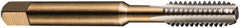 DORMER - 7/8-14 UNF, 4 Flute, Bottoming, Plug & Taper, Bright Finish, High Speed Steel Tap Set - Right Hand Cut, 4-11/16" OAL, 1.1811" Thread Length, 2B; 3B Class of Fit, Series E071 - Caliber Tooling