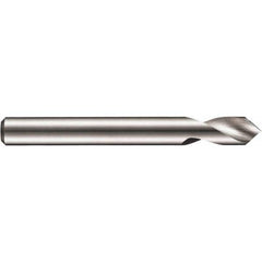 DORMER - 16mm Body Diam, 90°, 115mm OAL, Solid Carbide Spotting Drill - Caliber Tooling