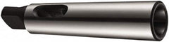 DORMER - MT1 Inside Morse Taper, MT4 Outside Morse Taper, Standard Reducing Sleeve - Hardened & Ground Throughout, 124mm OAL - Exact Industrial Supply