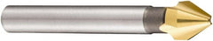 DORMER - 8mm Shank Diam, 3 Flute 60° High Speed Steel Countersink - Caliber Tooling