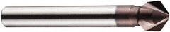 DORMER - 10mm Shank Diam, 3 Flute 100° High Speed Steel Countersink - Caliber Tooling