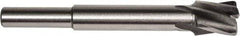 Union Butterfield - 1/4" Diam, 1/4" Shank, Diam, 4 Flutes, Straight Shank, Interchangeable Pilot Counterbore - 2-3/8" OAL, 1/2" Flute Length, Bright Finish, High Speed Steel, Aircraft Style - Caliber Tooling