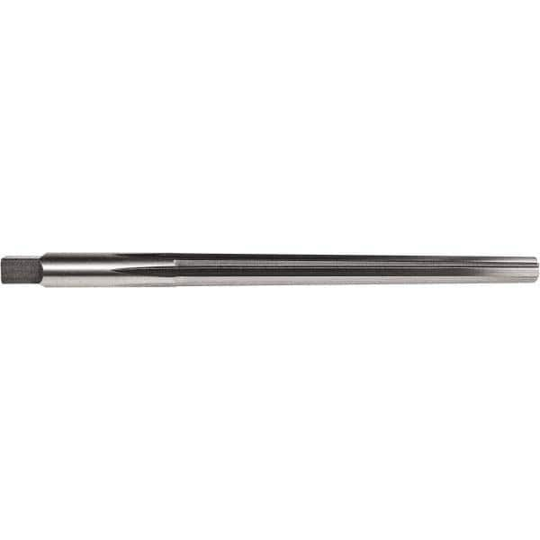 Union Butterfield - #3 Pin, 0.2294" Diam, 0.1813" Small End, 15/64" Diam Straight Shank, 2-5/16" Flute, Taper Pin Reamer - Caliber Tooling