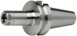 Accupro - 3/64" to 25/64" Capacity, 2.7" Projection, BT40 Taper Shank, DA200 Collet Chuck - 0.0002" TIR, Through-Spindle & DIN Flange Coolant - Exact Industrial Supply