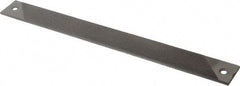 PFERD - 14" Long, Smooth Cut, Flat American-Pattern File - Single Cut, 0.38" Overall Thickness, Flexible - Caliber Tooling