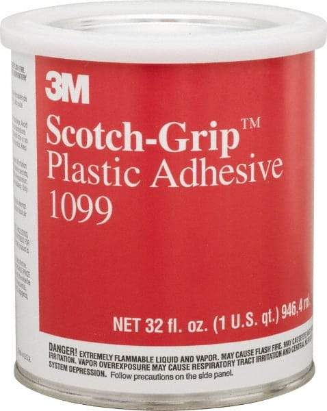 3M - 32 Fluid Ounce Container, Tan, Can Synthetic Rubber Construction Adhesive - Series 1099 - Caliber Tooling