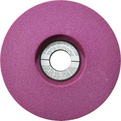 Grier Abrasives - 7" Diam x 1-1/4" Hole x 1" Thick, J Hardness, 60 Grit Surface Grinding Wheel - Aluminum Oxide, Type 5, Medium Grade, 3,600 Max RPM, Vitrified Bond, One-Side Recess - Caliber Tooling