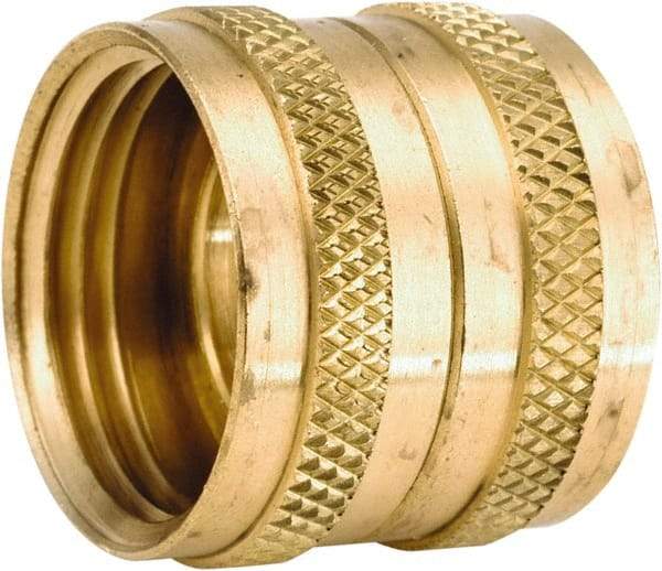 ANDERSON METALS - 3/4 GHT Garden Hose Female Swivel - Lead Free Brass, Female Hose to Female Hose Swivel Connector - Caliber Tooling