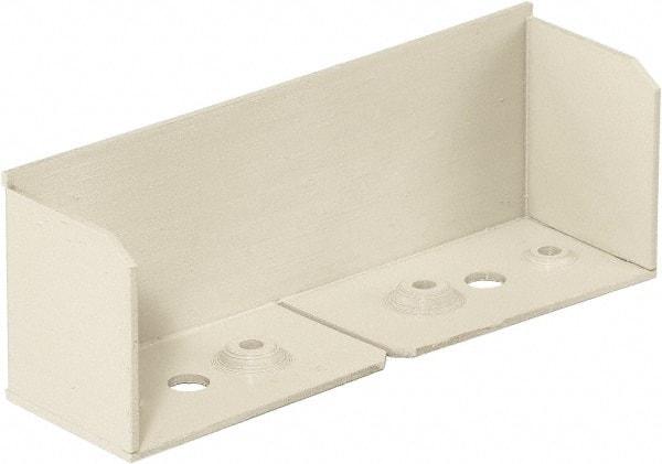 Hubbell Wiring Device-Kellems - 4.59 Inch Long x 1.31 Inch Wide x 1.64 Inch High, Rectangular Raceway Fitting - Ivory, For Use with HBL4750 Series Raceways - Caliber Tooling