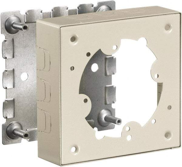 Hubbell Wiring Device-Kellems - 4.64 Inch Long x 1.38 Inch Wide x 4.54 Inch High, Rectangular Raceway Box - Ivory, For Use with HBL500 Series Raceways and HBL750 Series Raceways - Caliber Tooling