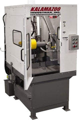 Kalamazoo - 20" Blade Diam, 1" Arbor Hole, Straight Chop & Cutoff Saw - 1,550 RPM, 15 hp, 220/440 Volts, 3 Phase - Caliber Tooling