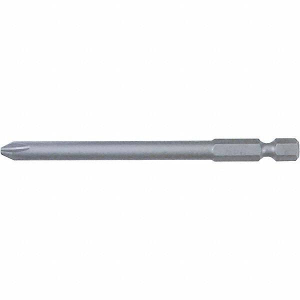 Wiha - #0 Power Bit - 1/4" Drive, 2-3/4" OAL - Caliber Tooling