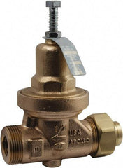 Conbraco - 250 Max psi Direct Pressure Reducing Valve - 1" Female NPT Connection, 6.88" High x 5-1/2" Wide, 25 to 75 psi Reduced Pressure Range - Caliber Tooling