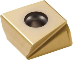 Seco - XNHQ140760 M11 Grade F40M Carbide Milling Insert - TiAlN/TiN Finish, 0.295" Thick - Caliber Tooling