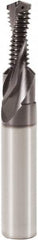 Seco - M14x2.00 Metric Coarse, 0.447" Cutting Diam, 2 Flute, Solid Carbide Helical Flute Thread Mill - Internal Thread, 16mm Shank Diam - Caliber Tooling