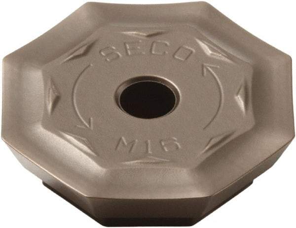 Seco - OFER070405 M16 Grade MK2050 Carbide Milling Insert - TiSiN/TiAlN Finish, 0.18" Thick, 0.706" Inscribed Circle - Caliber Tooling