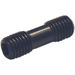 Tool-Flo - Hex Socket Clamp Screw for Indexable Grooving & Threading - #10-32 Thread, For Use with Clamps - Caliber Tooling