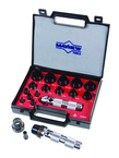 16 Piece Hollow Punch Set (SAE) - Caliber Tooling