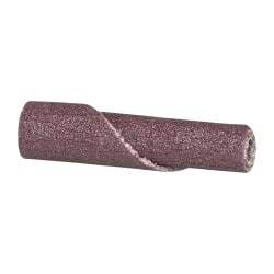 3M - 3/16" Max Roll Diam x 1" OAL, 150 Grit Aluminum Oxide Straight Cartridge Roll - 3/32" Pilot Hole Diam, Very Fine Grade, X Weighted Cloth Backing, 24,000 Max RPM - Caliber Tooling