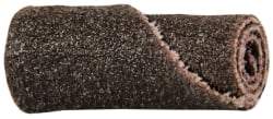 3M - 3/8" Max Roll Diam x 1" OAL, 60 Grit Aluminum Oxide Straight Cartridge Roll - 1/8" Pilot Hole Diam, Medium Grade, X Weighted Cloth Backing, 24,000 Max RPM - Caliber Tooling