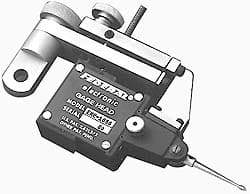 Mahr - 0.01 Inch Maximum Measurement, Lever Gage Head - 0.1% Linearity, 0.10 Micro m Repeatability, 1.2m Cable Length, 3.94 Ft. Cable Length, Miniature Size - Caliber Tooling