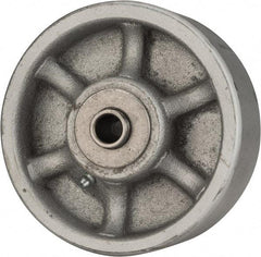 Albion - 5 Inch Diameter x 2 Inch Wide, Semi-Steel Caster Wheel - 1,500 Lb. Capacity, 2-3/8 Inch Hub Length, 1/2 Inch Axle Diameter, Roller Bearing - Caliber Tooling