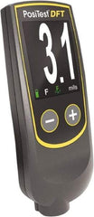 Made in USA - 0 to 40 mil Digital Coating Thickness Gage - For Use with Ferrous Bases - Caliber Tooling