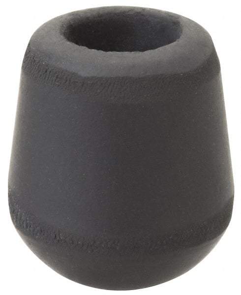 De-Sta-Co - 0.7205" Max Diam, 3/8-16 Thread, Neoprene, Slip On, Round End, Clamp Spindle Assembly Replacement Cap - For 3/8" Diam Standard Spindle, 0.88" OAL, 0.3386" Hole Diam - Caliber Tooling