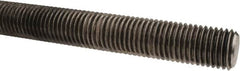 Made in USA - 7/8-9 UNC (Coarse), 6' Long, Stainless Steel Threaded Rod - Right Hand Thread - Caliber Tooling