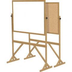 Ghent - Whiteboards & Magnetic Dry Erase Boards Type: Reversible Dry Erase/Corkboard Height (Inch): 71-3/4 - Caliber Tooling